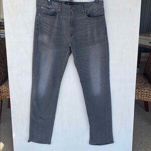 Lucky Brand Jeans 121 Heritage Slim Gray Designer 36x32